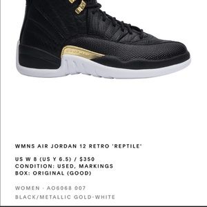 Authentic WMNS AIR JORDAN 12 RETRO